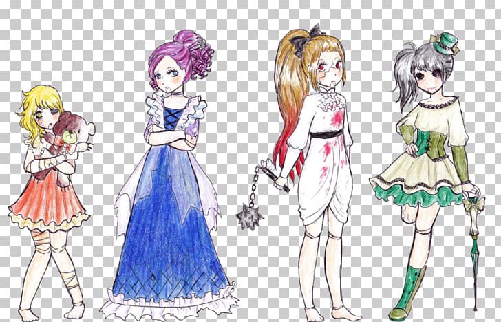 Costume Drawing Porcelain Sketch PNG, Clipart, Art, Artwork, Bisque Doll, Cartoon, Clothing Free PNG Download