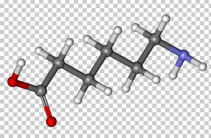 Aminocaproic Acid Hexanoic Acid Amino Acid Chemical Compound PNG, Clipart, Acid, Amino Acid, Angle, Ballandstick Model, Body Jewelry Free PNG Download