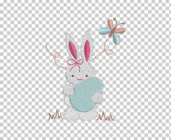 Easter Bunny Rabbit Machine Embroidery PNG, Clipart, 2017, 2018, Animals, Christmas, Easter Free PNG Download