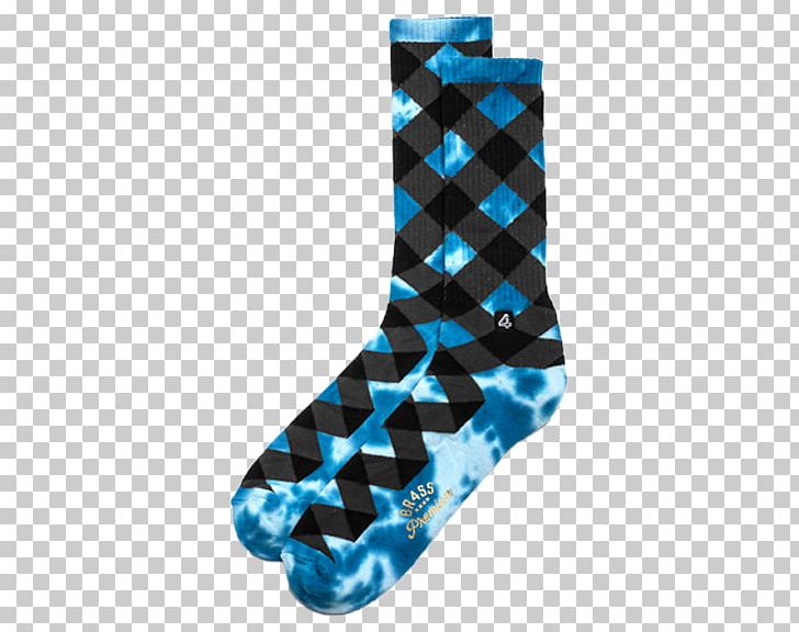 Sock PNG, Clipart, Electric Blue, Miscellaneous, Others, Sock, White Check Free PNG Download