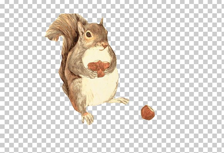 Squirrel Watercolor Painting Illustration PNG, Clipart, Animals, Art, Artist, Cartoon, Chestnut Free PNG Download