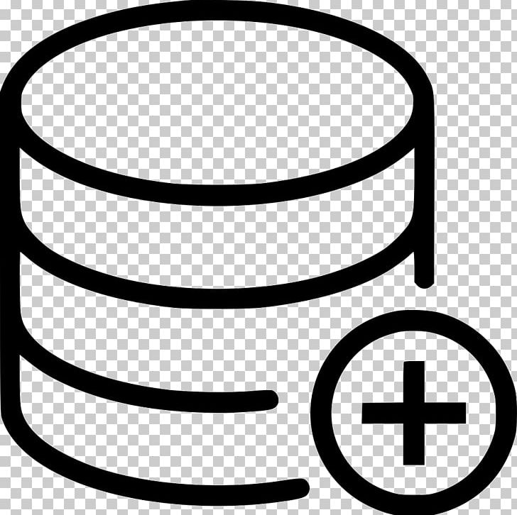 Database Computer Icons Backup PNG, Clipart, Area, Backup, Backup And Restore, Black And White, Circle Free PNG Download