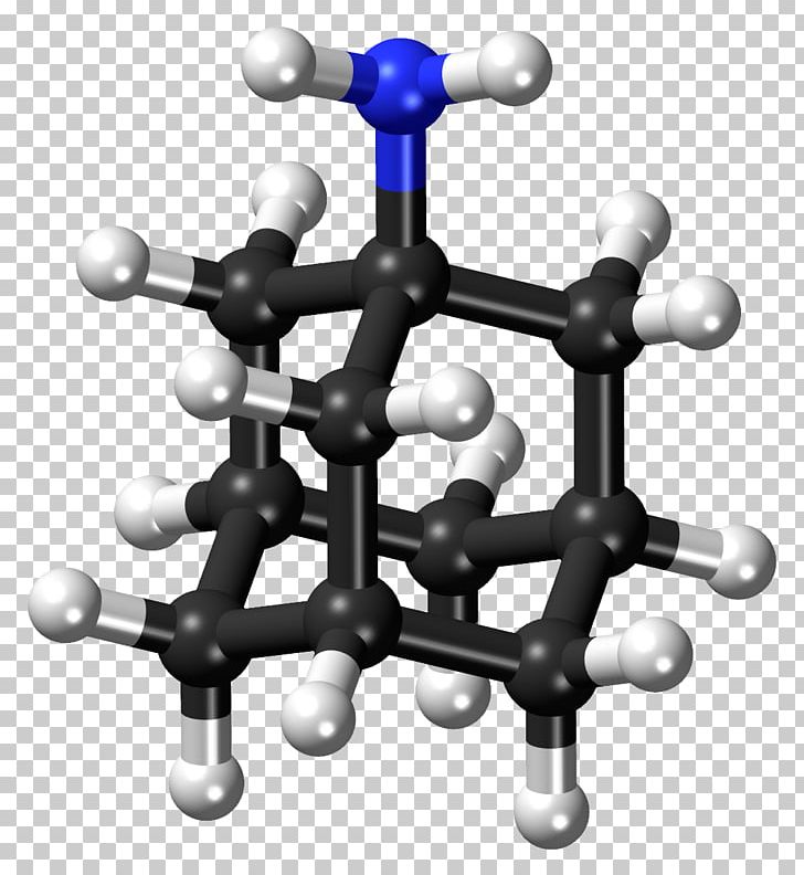 Amantadine Memantine Adamantane Amine Drug PNG, Clipart, Adamantane, Amantadine, Amine, Antiviral Drug, Ballandstick Model Free PNG Download