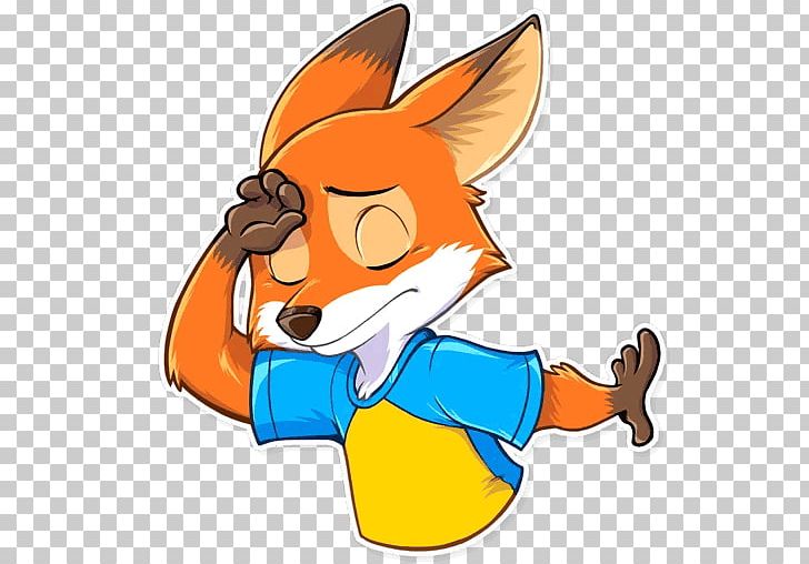 Telegram Sticker Ferdinand Fox Dog PNG, Clipart, Canidae, Carnivoran, Dog, Dog Like Mammal, Fox What Does The Fox Say Free PNG Download