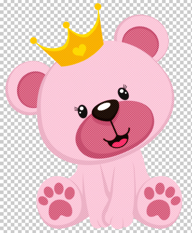 Teddy Bear PNG, Clipart, Animal Figure, Bear, Cartoon, Magenta, Pink Free PNG Download