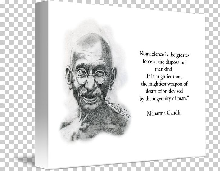 Mahatma Gandhi Art Kind Human Behavior Sketch PNG, Clipart, Art, Black And White, Canvas, Drawing, Eyewear Free PNG Download