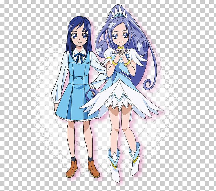 Rikka Hishikawa Mana Aida PreCure Tsunagaru Puzzlun Pretty Cure Aguri Madoka PNG, Clipart, Anime, Art, Blue, Cartoon, Clothing Free PNG Download