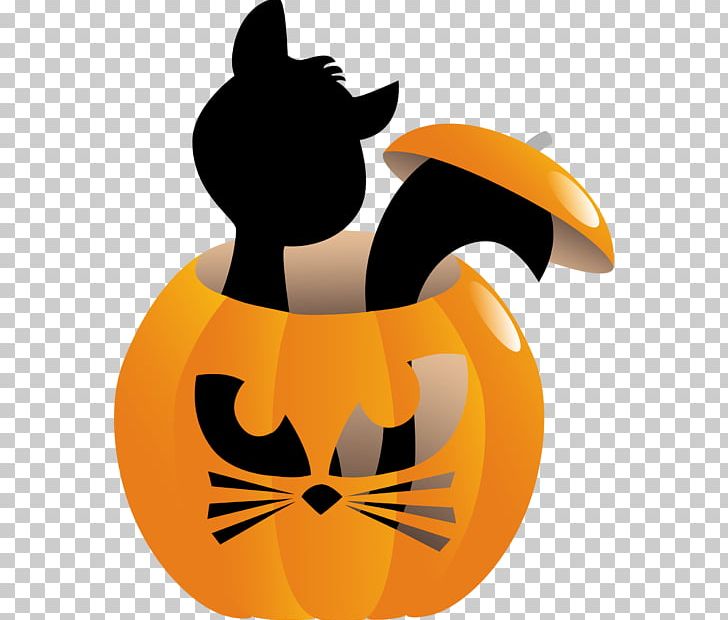 Cat Jack-o'-lantern Halloween Pumpkin PNG, Clipart,  Free PNG Download