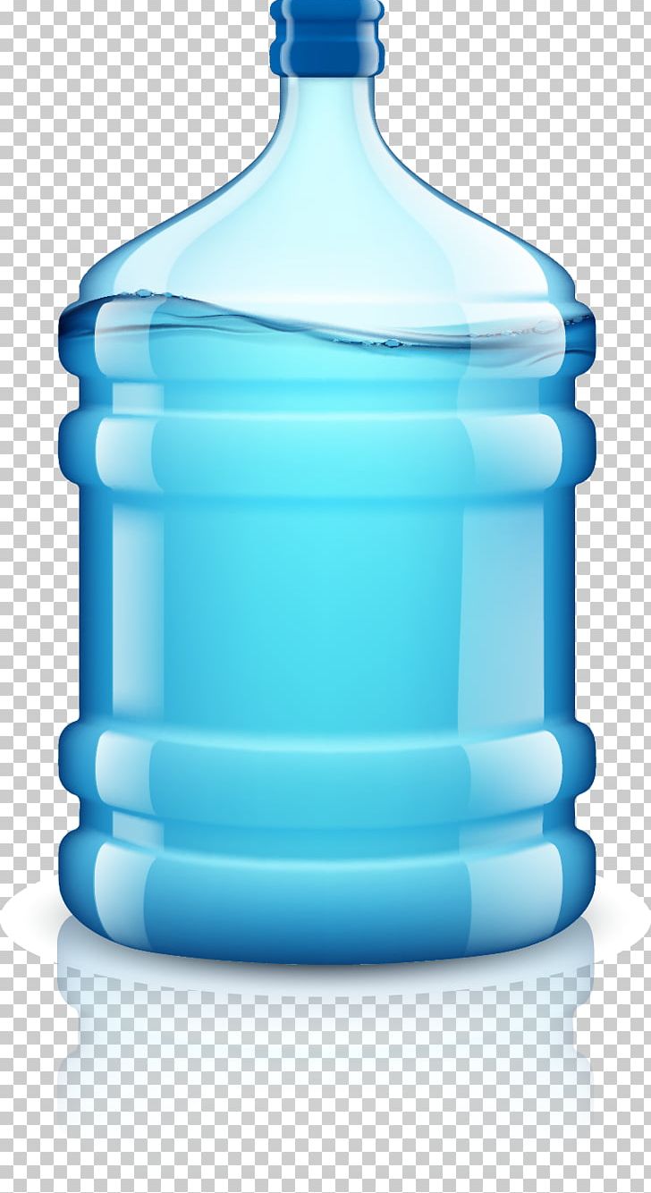 Drinking Water Bottle Euclidean Plastic PNG, Clipart, Barrel, Blue, Bottle, Bottled Water, Bucket Free PNG Download