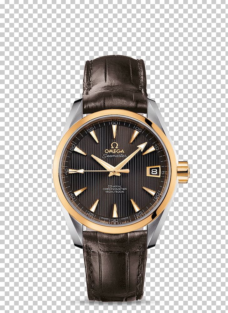 Omega Speedmaster OMEGA Seamaster Aqua Terra Omega SA Watch PNG, Clipart, Accessories, Brown, Chronometer Watch, Helium Release Valve, Jewellery Free PNG Download