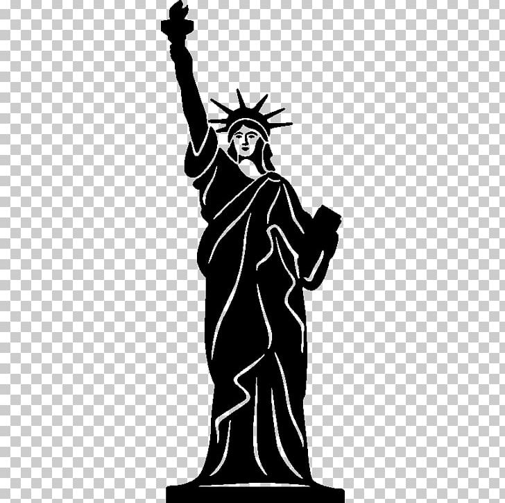 Statue Of Liberty Statue Of Freedom Monument PNG, Clipart, Art, Artwork, Black And White, Drawing, Fictional Character Free PNG Download