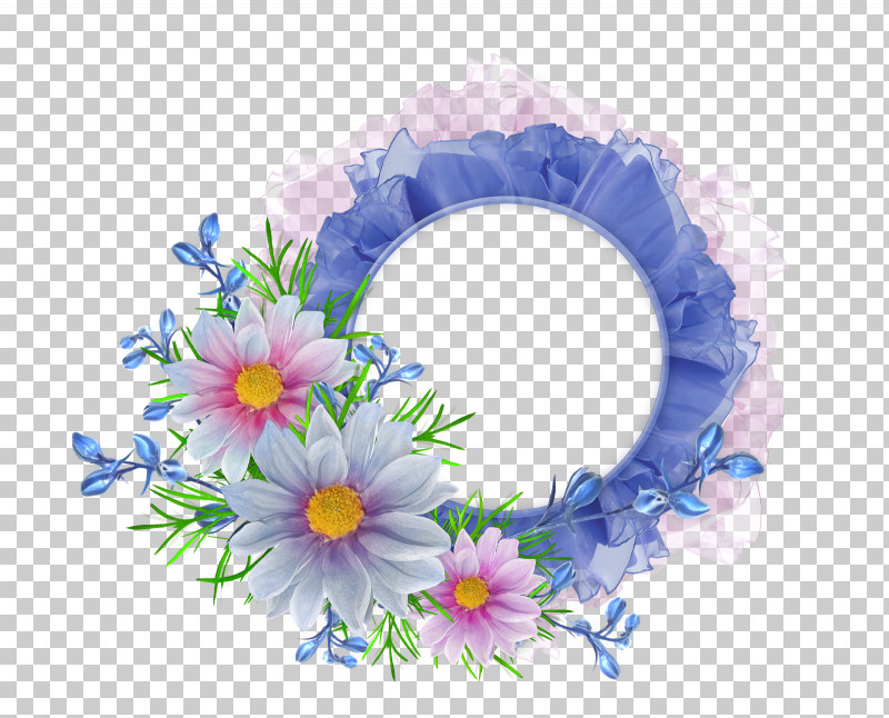 Picture Frame PNG, Clipart, Blue, Common Daisy, Floral Design, Flower, Flower Frame Free PNG Download