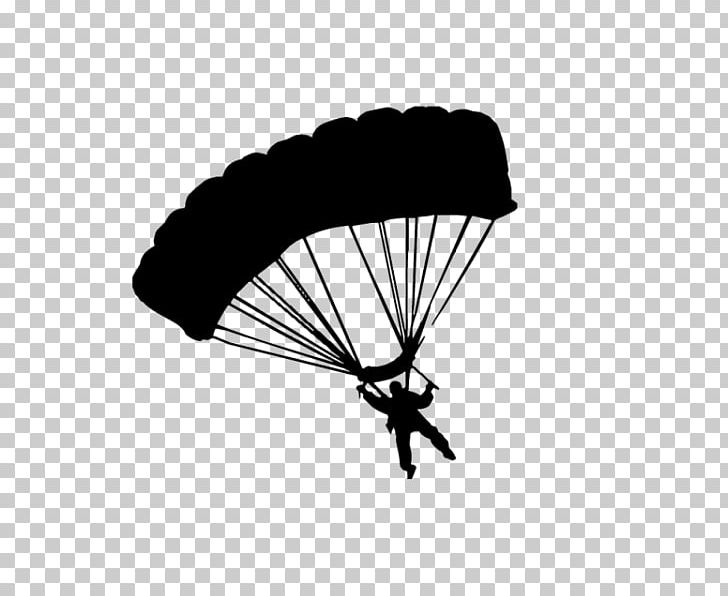 Parachute Parachuting PNG, Clipart, Black, Black And White, Clip Art, Document, Download Free PNG Download