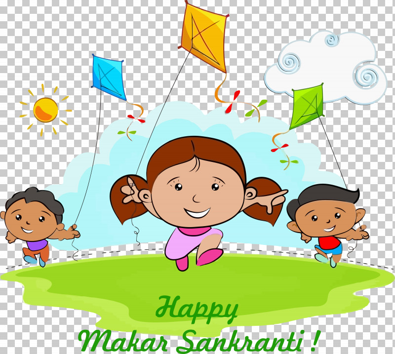 Makar Sankranti Magha Mela PNG, Clipart, Bhogi, Cartoon, Child, Happy, Magha Free PNG Download