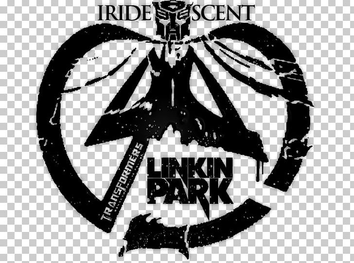 Linkin Park Logo Iridescent PNG, Clipart, Art, Black And White, Brand, Deviantart, Fictional Character Free PNG Download