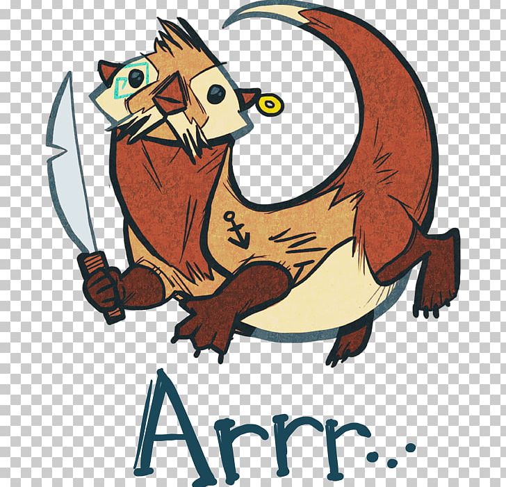Otter Tattoo Canidae Drawing PNG, Clipart, Art, Artwork, Beak, Bird, Canidae Free PNG Download