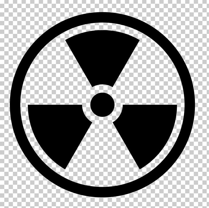 Radioactive Decay Nuclear Power Computer Icons Nuclear Weapon PNG, Clipart, Area, Black, Black And White, Brand, Circle Free PNG Download