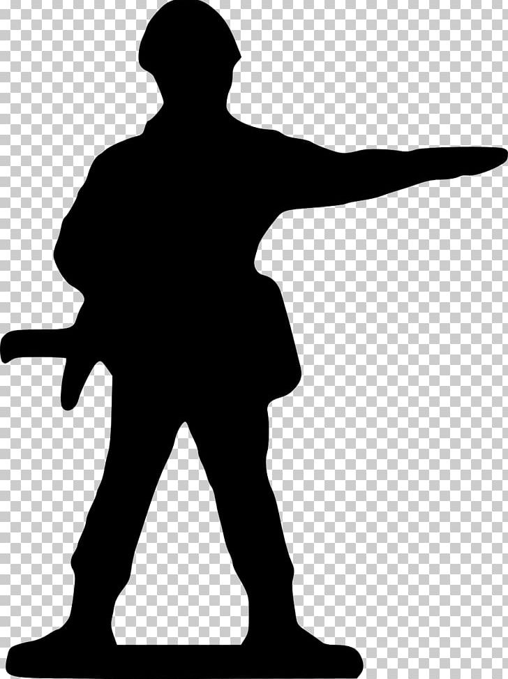 Toy Soldier Silhouette PNG, Clipart, Black, Black And White, Finger, Hand, Human Behavior Free PNG Download