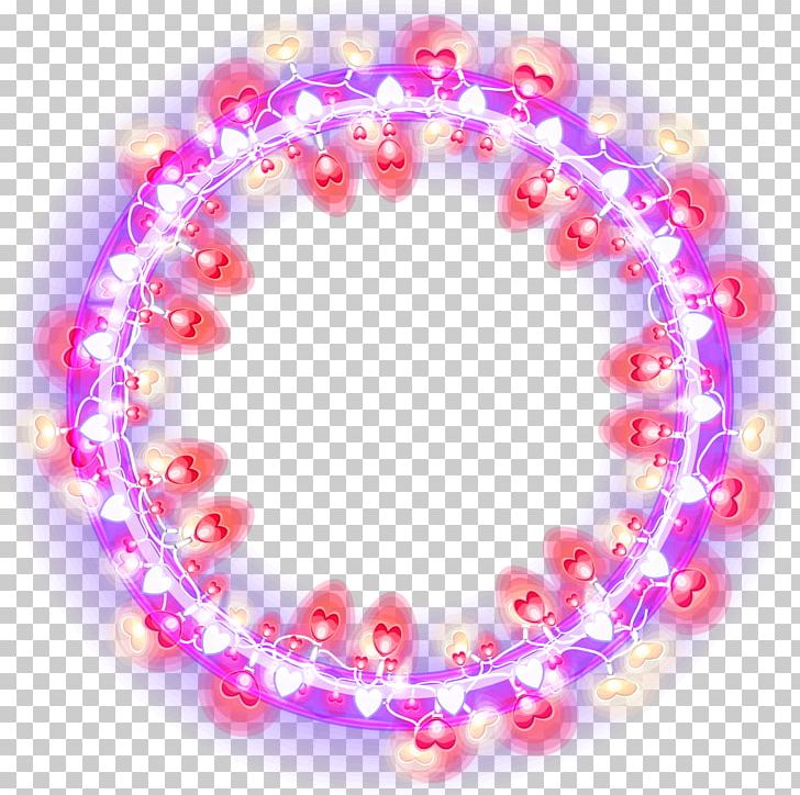 Circle Neon Lighting PNG, Clipart, Adobe Illustrator, Artworks, Beautiful, Circle Arrows, Circle Frame Free PNG Download