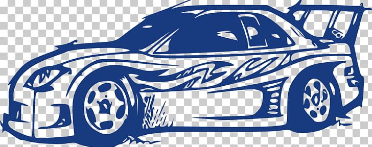 Sports Car Drawing PNG, Clipart, Automotive Design, Automotive Exterior, Auto Racing, Black And White, Blue Free PNG Download