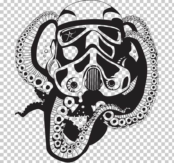 Stormtrooper Car Motorcycle Helmets Decal PNG, Clipart, Art, Black And White, Bone, Bumper Sticker, Car Free PNG Download