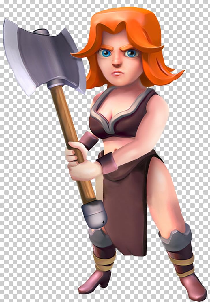 Clash Of Clans Valkyrie Clash Royale Video Gaming Clan Brawl Stars PNG, Clipart, Action Figure, Bomb Tower, Brawl, Brawl Stars, Brown Hair Free PNG Download