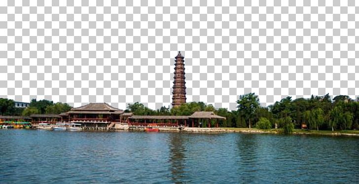 Xuchang Iron Pagoda Park U6e05u660eu4e0au6cb3u56ed Longting Scenic Area Uff08East Gateuff09 PNG, Clipart, Blue, China, Dark, Nature, Pagoda Free PNG Download