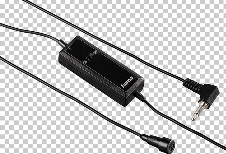 Lavalier Microphone Hama LM-09 Laptop Sound Recording And Reproduction PNG, Clipart, Ac Adapter, Adapter, Cable, Camcorder, Communication Accessory Free PNG Download