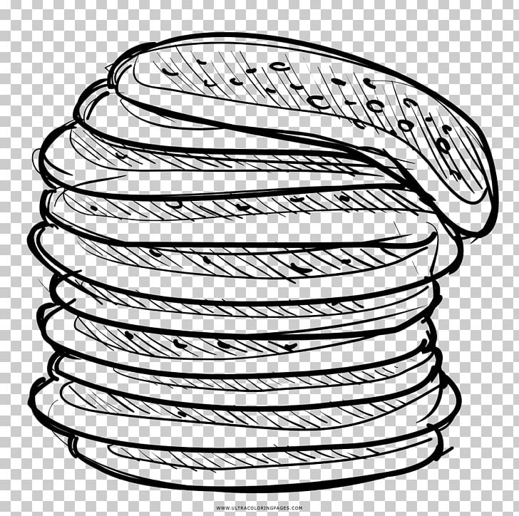 Pancake Crêpe Breakfast Cream Drawing PNG, Clipart, Bilberry, Black And White, Breakfast, Brunch, Circle Free PNG Download