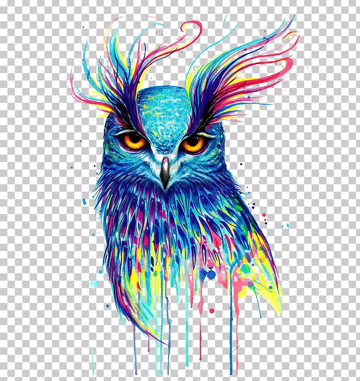 Owl Drawing Artist Painting PNG, Clipart, Animals, Art, Art Owl, Beak, Bird Free PNG Download