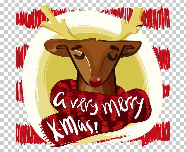 Rudolph Reindeer Santa Claus Christmas PNG, Clipart, Christmas Card, Christmas Decoration, Christmas Frame, Christmas Lights, Christmas Vector Free PNG Download