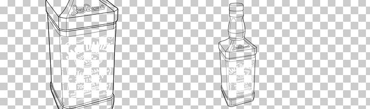 Glass Bottle Product Design Black PNG, Clipart, Black, Black And White, Bottle, Drinkware, Food Storage Free PNG Download