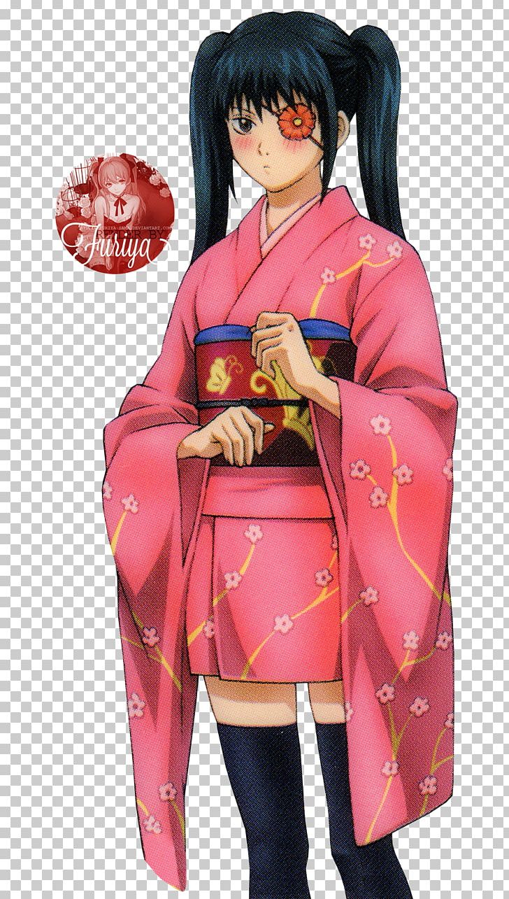 Yagyū Clan Gin Tama Anime Hijikata Toshiro Kagura PNG, Clipart, Anime, Black Hair, Brown Hair, Cartoon, Clothing Free PNG Download