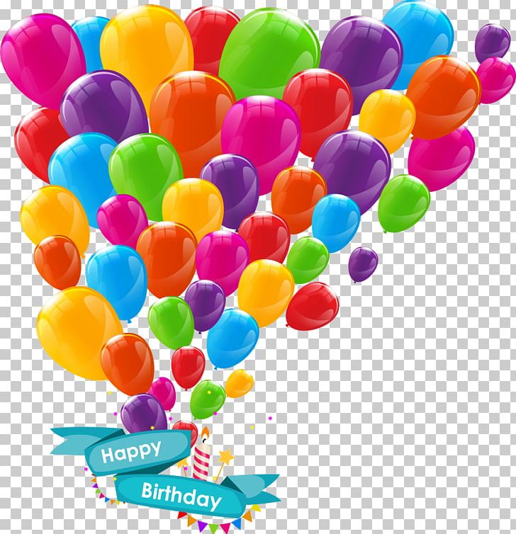 Balloon Birthday Greeting Card Illustration PNG, Clipart, Balloon Cartoon, Balloons, Balloons Vector, Color, Color Pencil Free PNG Download