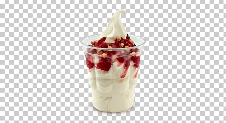 McDonald's Strawberry Sundae Ice Cream Milkshake Parfait PNG, Clipart, Burger King, Cream, Creme Fraiche, Dairy Product, Dessert Free PNG Download