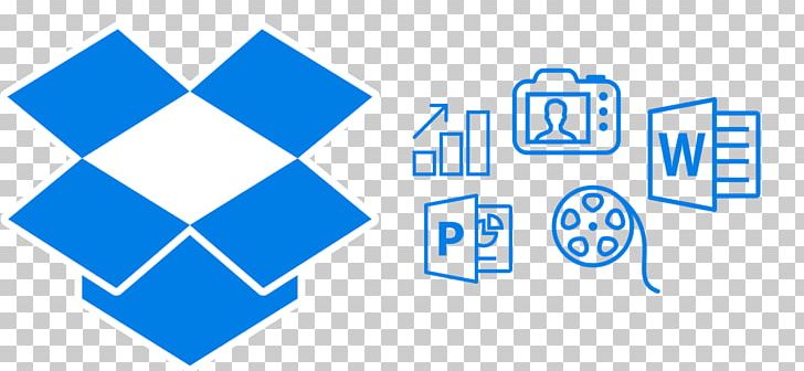 Dropbox Paper File Hosting Service OneDrive Logo PNG, Clipart, Angle, Area, Blue, Brand, Diagram Free PNG Download
