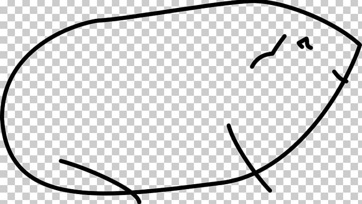 Guinea Pig Drawing Line Art PNG, Clipart, Angle, Area, Black, Black And White, Circle Free PNG Download