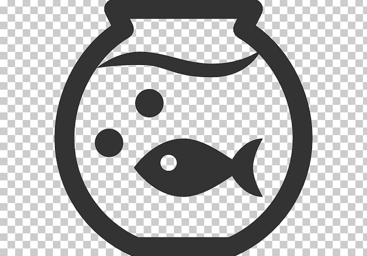 Computer Icons Ornamental Fish Smiley PNG, Clipart, Animals, Aquarium, Black, Black And White, Circle Free PNG Download