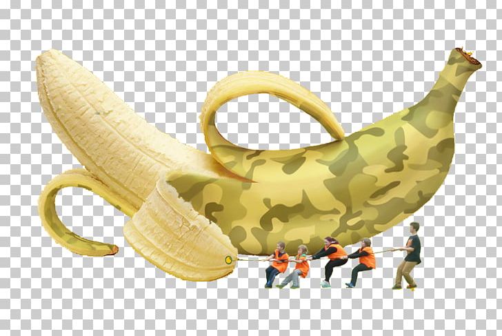 Banana Creativity PNG, Clipart, Adobe Illustrator, Banana Leaves, Camouflage Patterns, Creative, Creative Artwork Free PNG Download