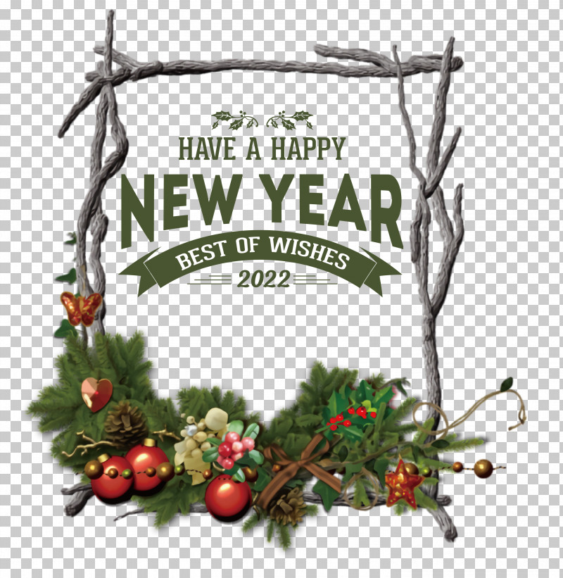 Happy New Year 2022 2022 New Year 2022 PNG, Clipart, Bauble, Branch, Christmas Day, Christmas Lights, Christmas Tree Free PNG Download