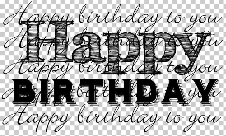 Birthday Greeting & Note Cards Art PNG, Clipart, Amp, Art, Birthday, Black And White, Brand Free PNG Download