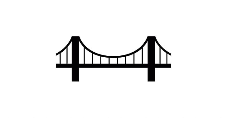 Golden Gate Bridge Simple Suspension Bridge PNG, Clipart, Angle, Arch Bridge, Area, Black, Black And White Free PNG Download