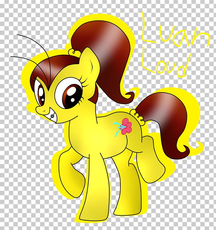 Pony Luan Loud Pinkie Pie Lincoln Loud Horse PNG, Clipart, Animals, Cartoon, Equestria, Fictional Character, Flower Free PNG Download