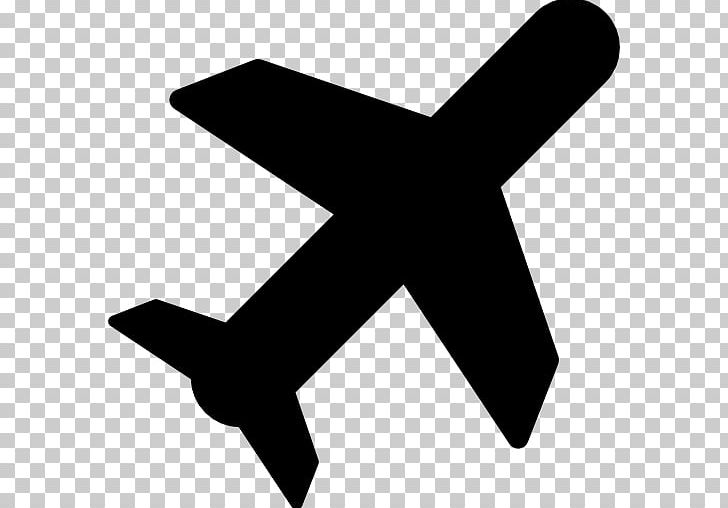 Airplane Silhouette Computer Icons PNG, Clipart, Aircraft, Airplane, Angle, Black And White, Computer Icons Free PNG Download