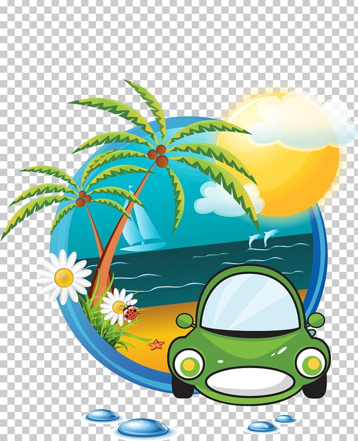 Beach Logo Summer PNG, Clipart, Car, Coco, Decorative Elements, Elements, Element Vector Free PNG Download
