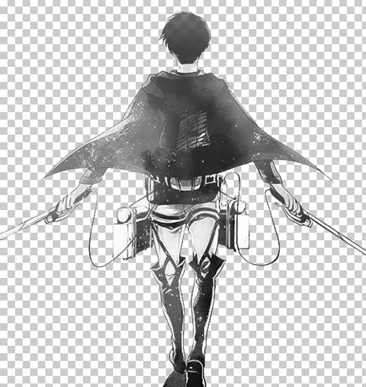 Levi Eren Yeager Mikasa Ackerman Attack On Titan: No Regrets PNG, Clipart, Anime, Attack On Titan, Attack On Titan No Regrets, Black And White, Costume Free PNG Download