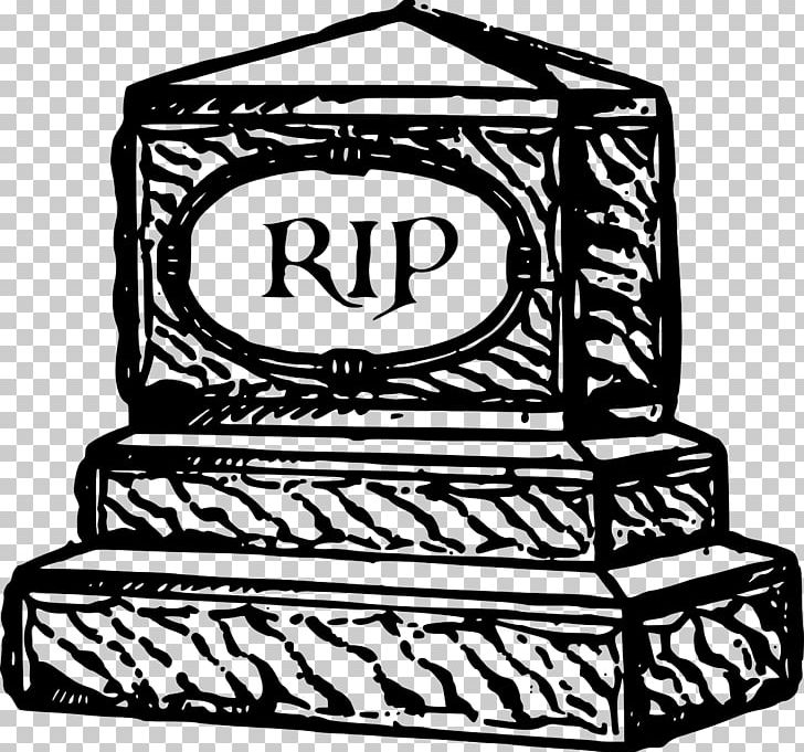Headstone Grave Rest In Peace PNG, Clipart, Archive Of Our Own, Black, Black And White, Brand, Copyright Free PNG Download