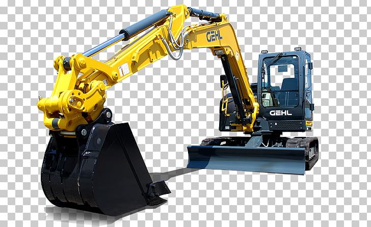 Compact Excavator Gehl Company Architectural Engineering Loader PNG, Clipart, Architectural Engineering, Bulldozer, Compact, Compact Excavator, Crane Free PNG Download