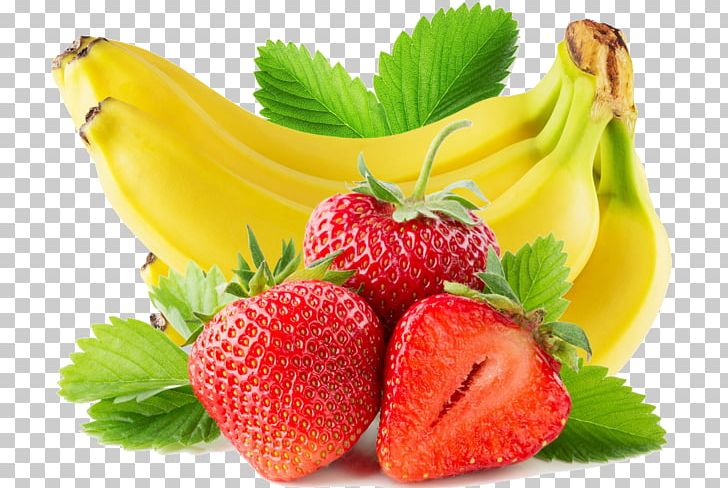 Strawberry Banana Fruit PNG, Clipart, Auglis, Banana, Berry, Diet Food, Food Free PNG Download