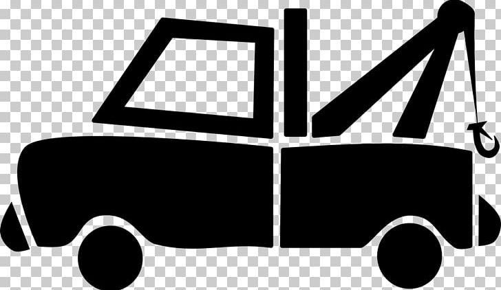 Car Pickup Truck Tow Truck PNG, Clipart, Angle, Auto Parts, Black And White, Car, Encapsulated Postscript Free PNG Download